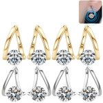 Lot de 8 boucles doreilles germanium - drainage lymphatique - boucles doreilles magn�tiques pour femmes ...