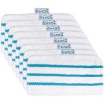 Lot de 8 lingettes pour black et decker balais vapeur fsmp20 steam mop pour black decker fsm1630 fsm1616 ...