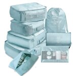 Organisateur de voyage - noname - lot de 8 - impermable - pratique - durable