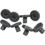 Lot de 8 roulettes pour panier de lave - vaisselle faure electrolux aeg