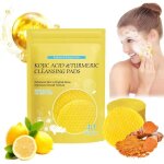 Coussinets éclaircissants - phor essentials - lot de 80 - acide kojique - curcuma - nettoyants doux Coussinets éclaircissants - phor essentials - lot de 80 - acide kojique - curcuma - nettoyants doux