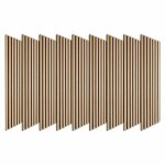 Lot de 9 panneaux muraux � tasseaux bois ? decoon ? 120 x 30 x 1 cm ? pack t�te de lit ? lamelles en ...