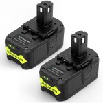 Lot de batteries de rechange lithium - ion - swapy - 18 v - 5000 mah - compatibles ryobi 18 v