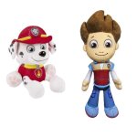 Lot peluche pat patrouille marcus ryder super hros doudou enfant chien rouge