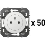 Prise de courant - legrand - dooxie - lot de 50 - 16a - blanc - int�rieur