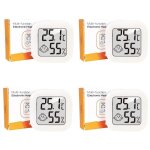 Lot thermomtre intrieur 4 pieces lcd mini digital thermometre hygrometre interieur haute prcision ...