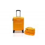 Lot valise cabine souple + vanity ultra lger - lys paris 2102 / 2 - mangue