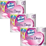Lotus ultra doux papier hyginique aquatube 18 rouleaux (3x6)[n538]
