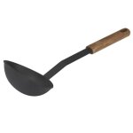 Louche manche en bois lily 31cm naturel & noir