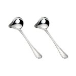 Louche sauce acier inoxydable - 2 pi�ces bec verseur manche long cuisson soupe sauce vinaigrette aucuneary ...