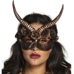 Loup vaudou - bolland - bronze - roses et cornes - dguisement sorcire