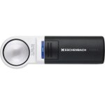 Loupe clairante mobilux  led grossissement : 4 fois taille de la lentille 75 x 50 mm
