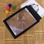 Loupe fresnel pleine page 3x a4 - duokon - feuille de loupe grande loupe livre aide  la lecture en pvc ...