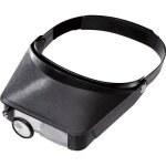 Basetech 2266930 2266930 loupe frontale grossissement: 1. 8 x 2. 3 x 3. 7 x 4. 8 x noir