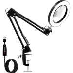 Loupe de table avec lumi�re et supportloupe 10x avec lumi�re et supportloupe de table avec lumi�re pour ...