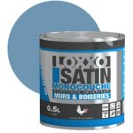 Loxxo peinture acrylique murs & plafonds - monocouche - satin (conditionnement: 05l - couleur: paris ...