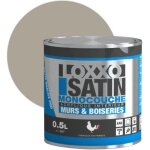 Loxxo peinture acrylique murs & plafonds - monocouche - satin (conditionnement: 05l - couleur: smoky) ...