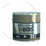 Peinture bois microporeuse glyc�ro 2. 5l - loxxo - blanc - int�rieur - satin�