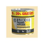 Loxxo peinture faade acrylique 12l ton pierre 12 l