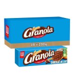 Lu - 18 botes de granola - biscuits sabls napps au chocolat au lait - (18x195g)