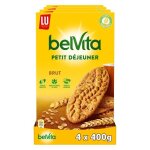 Lu - 24 sachets de belvita original - biscuits petit djeuner brut de crales - (4x400g)