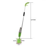 Luxs balai vapeur mop spray lave sol spray balai vaporisation serpillire en microfibre vert