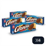Lu ? granola chocolat ? 200g pack 4 ? biscuits croquants aux p�pites de chocolat ? go�t gourmand ? 4 ...