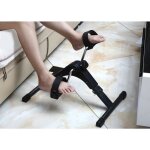 Luxs pédalier mini vélo dappartement pliable à pédale résistance réglable bras jambes entraîner Luxs pédalier mini vélo dappartement pliable à pédale résistance réglable bras jambes entraîner