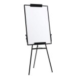 Luxs tableau blanc chevalet magntique lger avec trpied 90x 60cm