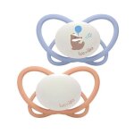 Luc et la physio 2 sucettes nuit physiologiques blaireau 6 - 18 mois