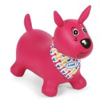 Ludi - ballon sauteur chien rose - développe la motricité et assure la stabilité - dès 10 mois Ludi - ballon sauteur chien rose - développe la motricité et assure la stabilité - dès 10 mois