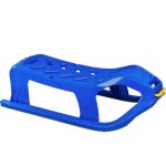 Luge haute tra�neau pour b�b� et enfant - snow star - bleu - acier inoxydable - 50 kg