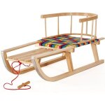 Luge - greenblue - gb136 - bois de htre - dossier amovible - pour enfants