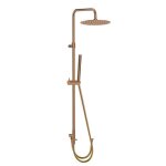Luisa ii colonne de douche cuivre bross sans mitigeur essebagno