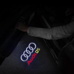 Lumire de bienvenue led - audi - q5 - 2 pices - projection automatique - accessoires de voiture