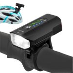 Lumiere velo avant et feu arriere velo int�gr� 2en1 lampe velo led puissantes rechargeable usb