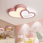 Luminaire led plafonnier enfant fille garccedil on chambre lumiegrave re suspension dimmable avec teacute ...