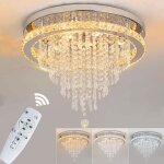 Luminaire de plafond moderne à led en cristal pour la décoration dintérieur Luminaire de plafond moderne à led en cristal pour la décoration dintérieur