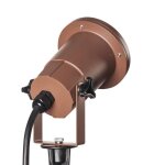 Luminaire sur piquet ext�rieur - tcr50 - se - couleur rouille - ip65 - max 11w - gu10 230v