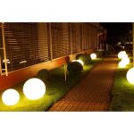 Lumisky - boule lumineuse filaire pour extérieur led - blanc bobby - ?50cm culot e27 Lumisky - boule lumineuse filaire pour extérieur led - blanc bobby - ?50cm culot e27