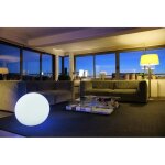 Lumisky - boule lumineuse filaire pour extrieur led - blanc bobby - ?60cm culot e27