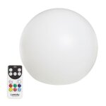 Lumisky - boule lumineuse sans fil flottante led - multicolore dimmable bobby - 40cm avec télécommande ... Lumisky - boule lumineuse sans fil flottante led - multicolore dimmable bobby - 40cm avec télécommande ...