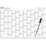 Lumocolor 641 ypa3x kit planificateur annuel 2026 calendrier mural effa�able � sec format a3 planning ...