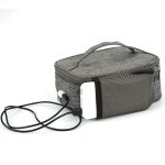 Lunch box isotherme - type grey - portable - Électrique - usb - sac de transport Lunch box isotherme - type grey - portable - Électrique - usb - sac de transport