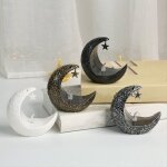 Lune �toil�e chandelier ramadan festival d�coration de vent f�te lanterne bougie �lectronique lampe de ...