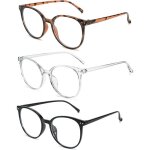 Lunettes anti - lumi�re bleue - sightmark - 3 paires - monture ronde - protection uv - anti - �blouissement ...