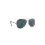 Lunettes de soleil - 20 - aviator - m�tal - gris - protection uv