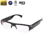 Lunettes camra espion - yonis - full hd 1080p - 5mp - microphone - sd 16go