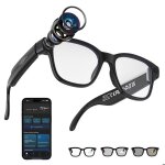 Lunette camera lunettes intelligentes ia smartglasses ai cam�ra full hd flash int�gr� musique verre photochrom ...