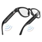 Lunettes connect�es intelligentes 4k cam�ra 8mp enregistrement photo vid�o audio traduction ia st�r�o ...